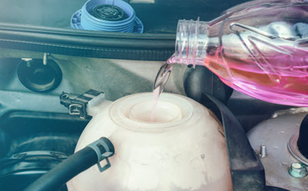 Land Rover Coolant Filling