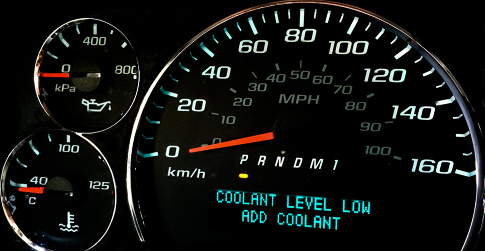 BMW Low Coolant Warning